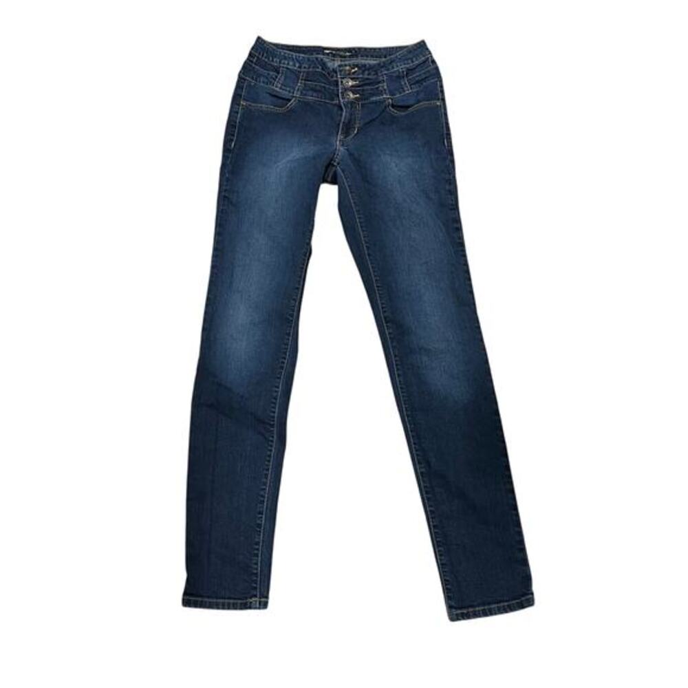 LOVE SICK true vintage yoke front denim blue jeans sz 7